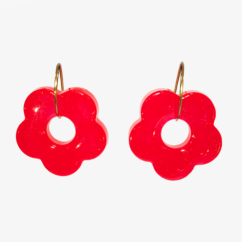 Floretas_aire_rojo_resina_pendientes